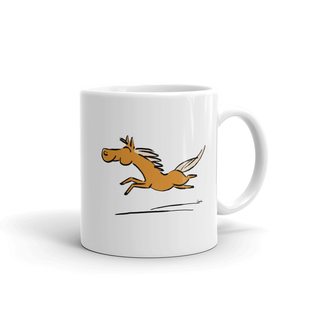 I Love Horses Coffee Mug