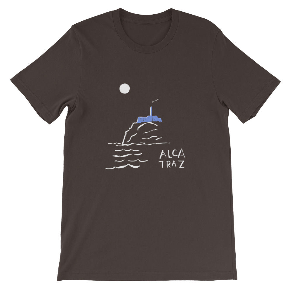 Alcatraz Island mens womens t-shirt Carla Miller Art