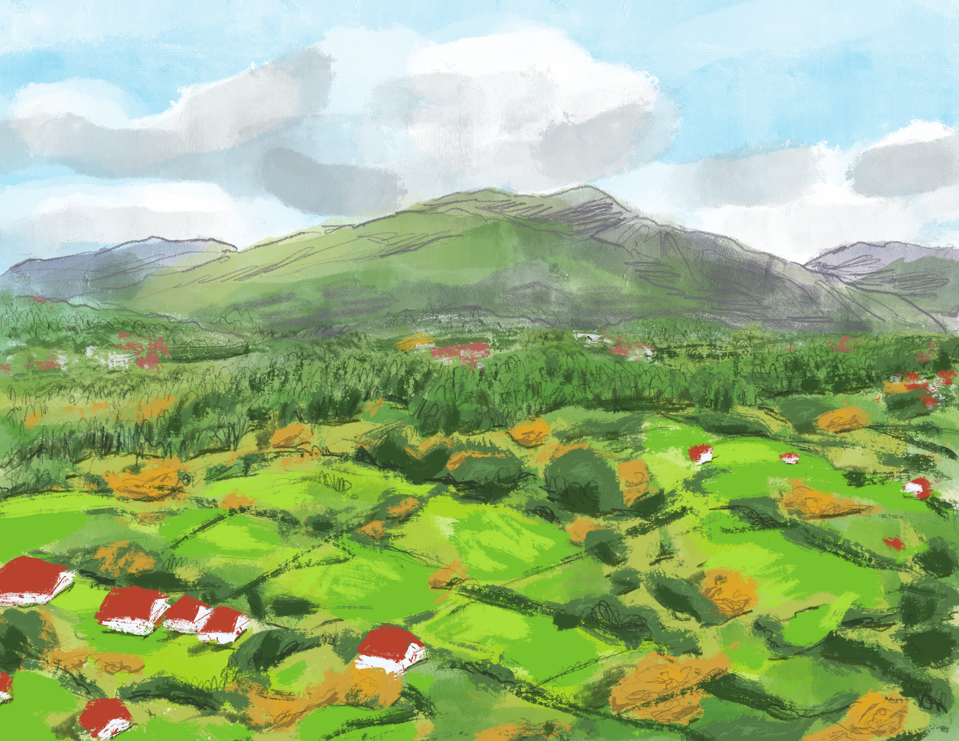 Autumn in Galicia - Giclée Archival Print