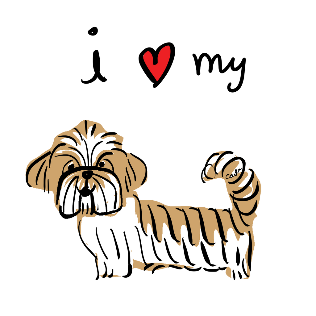 I Love my Lhasa Apso Coffee Mug