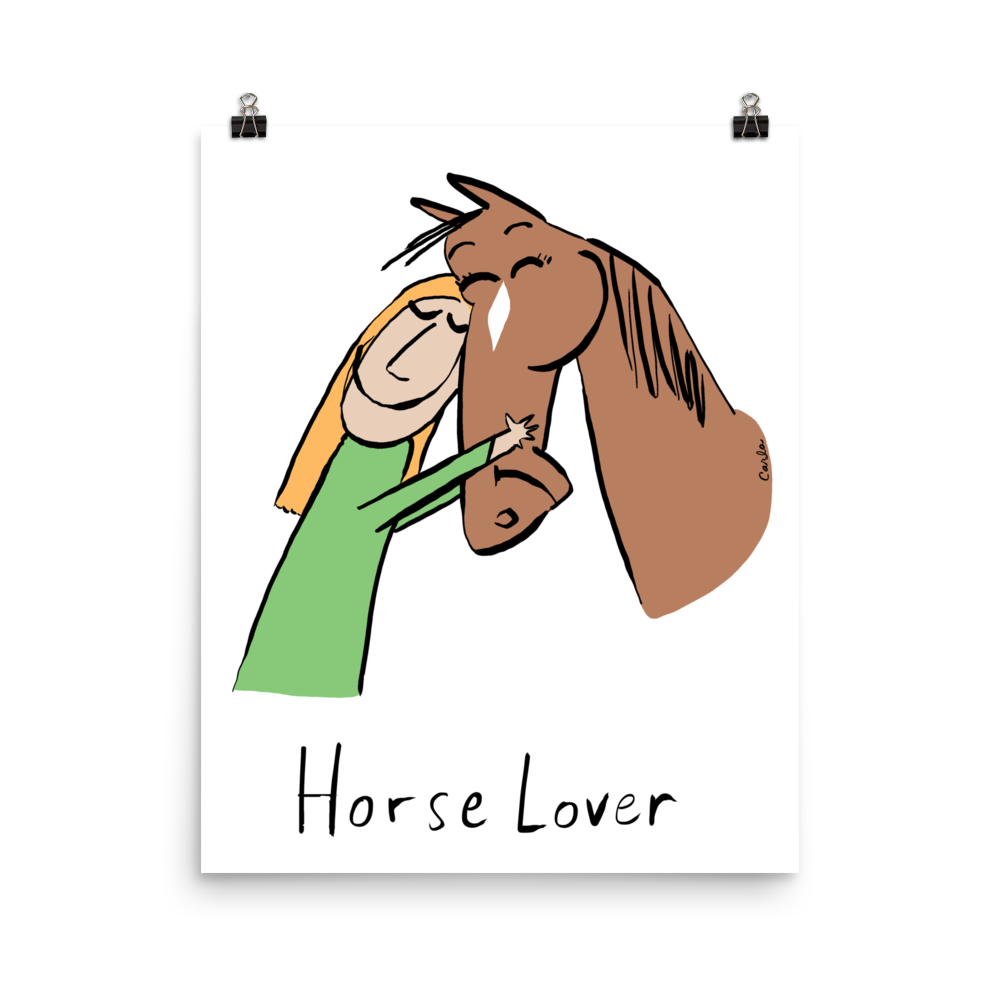 Horse Lover Poster