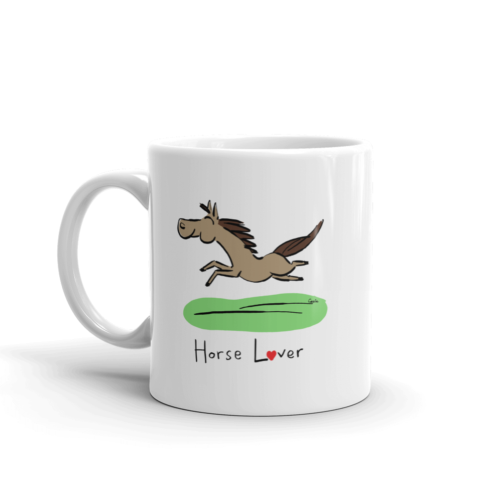 Horse Pony Miniature Horse coffee mug tasa caballo tazza cavallo tasse cheval 