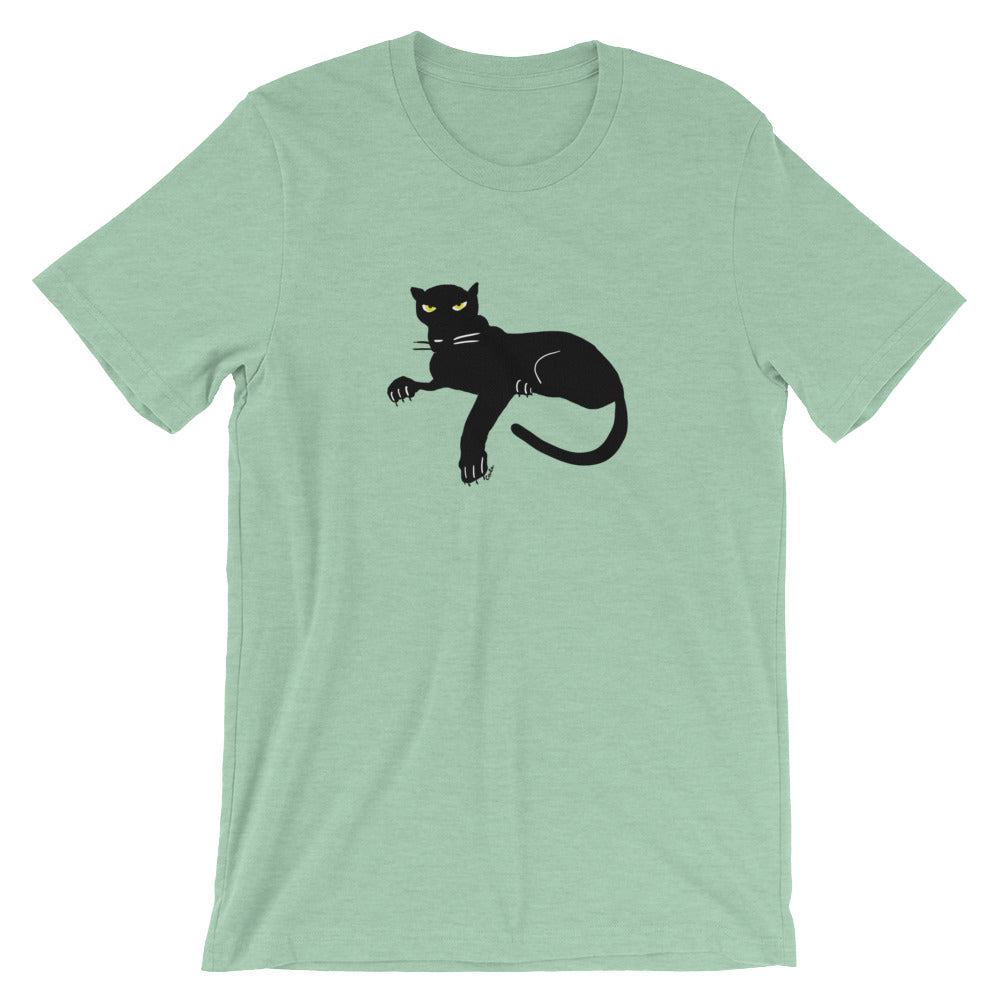 Black Panther Short-Sleeve Men's and Women's T-Shirt