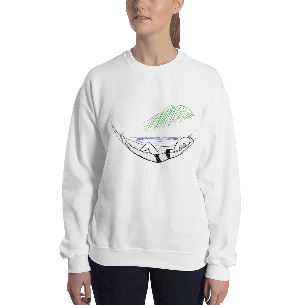 Beachside Hammock in Paradise Sweatshirt