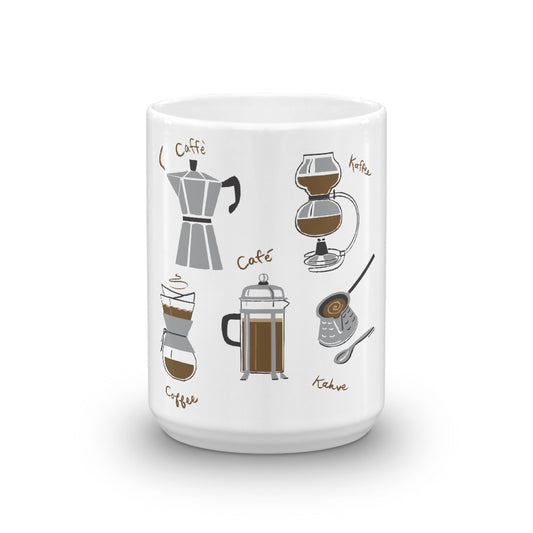 Coffees of the World Coffee Mug