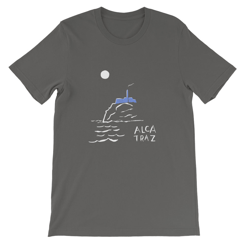 Alcatraz Island Tour mens womens t-shirt Carla Miller Art