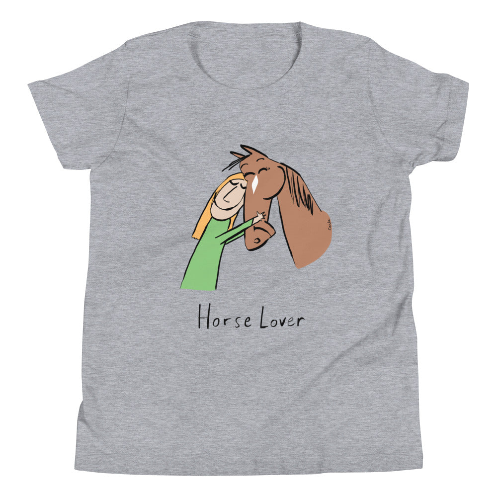 Horse Lover Kids Short Sleeve T-Shirt