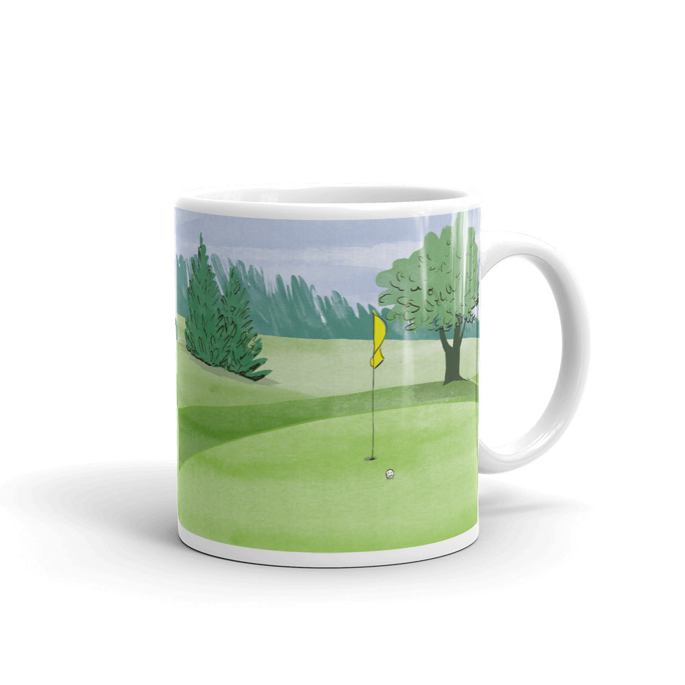 Golf Course Coffee Mug