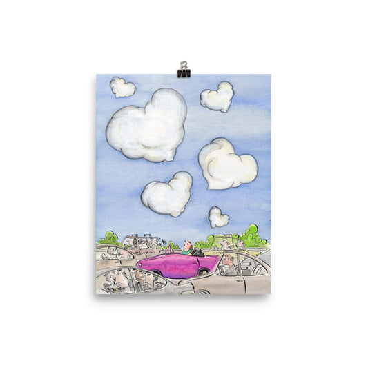 Heart in the Clouds Poster