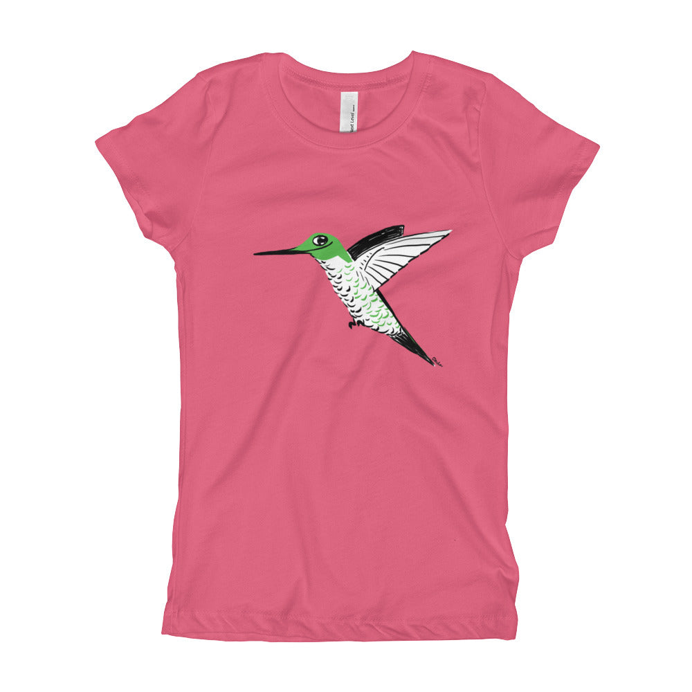 First Hummingbird of Spring Girl's T-Shirt