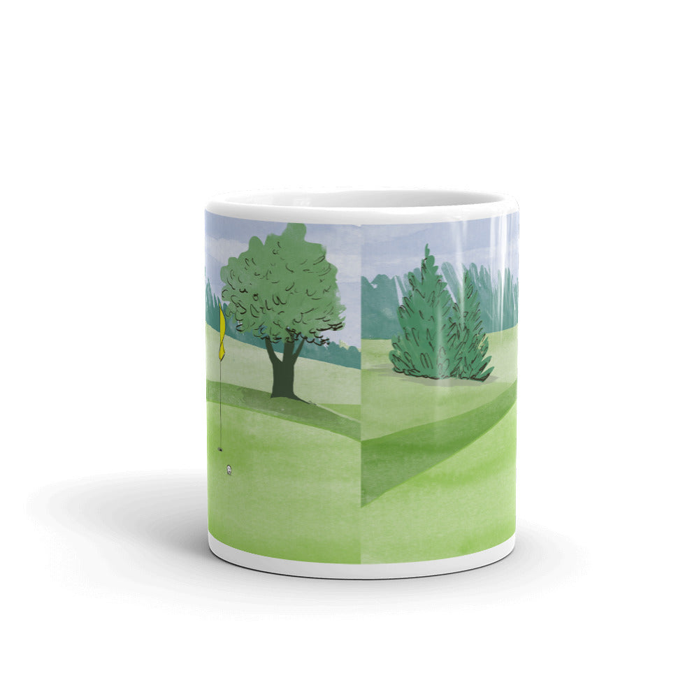 Golf Course Coffee Mug