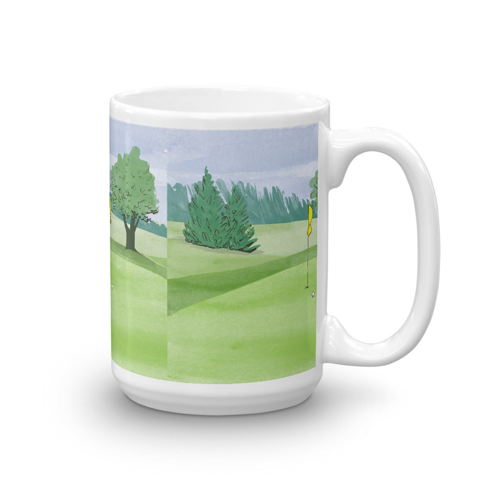 Golf Course Coffee Mug