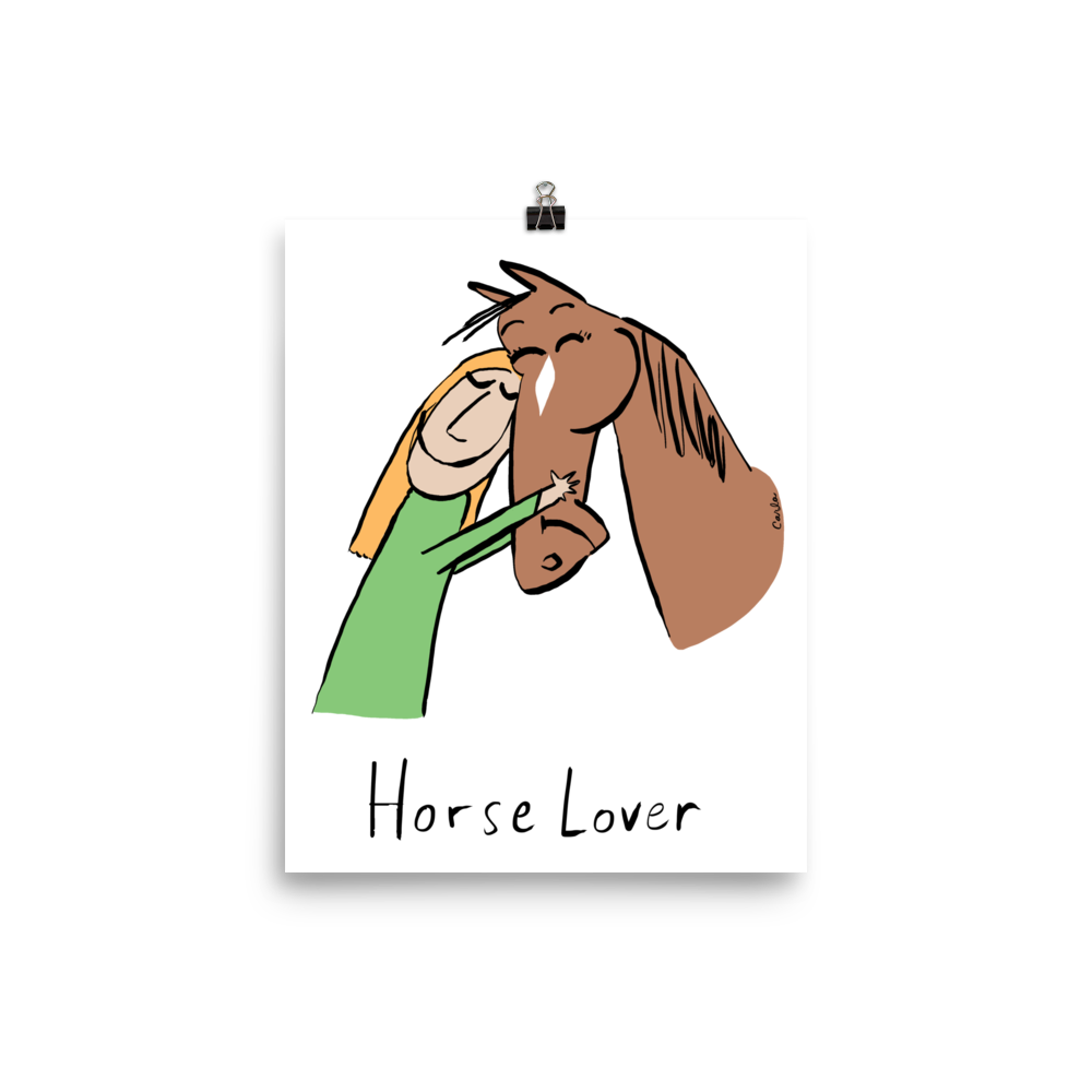 Horse Lover Poster