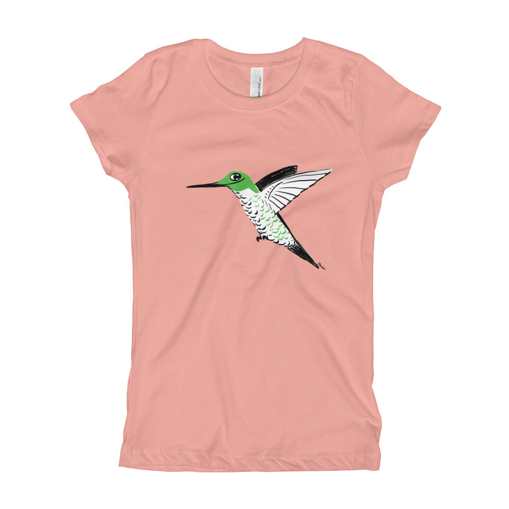 First Hummingbird of Spring Girl's T-Shirt