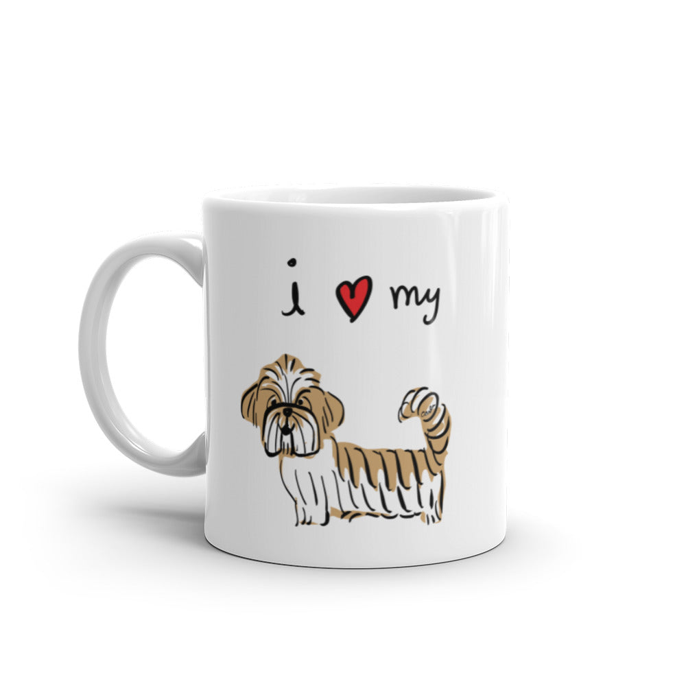 I Love my Lhasa Apso Coffee Mug