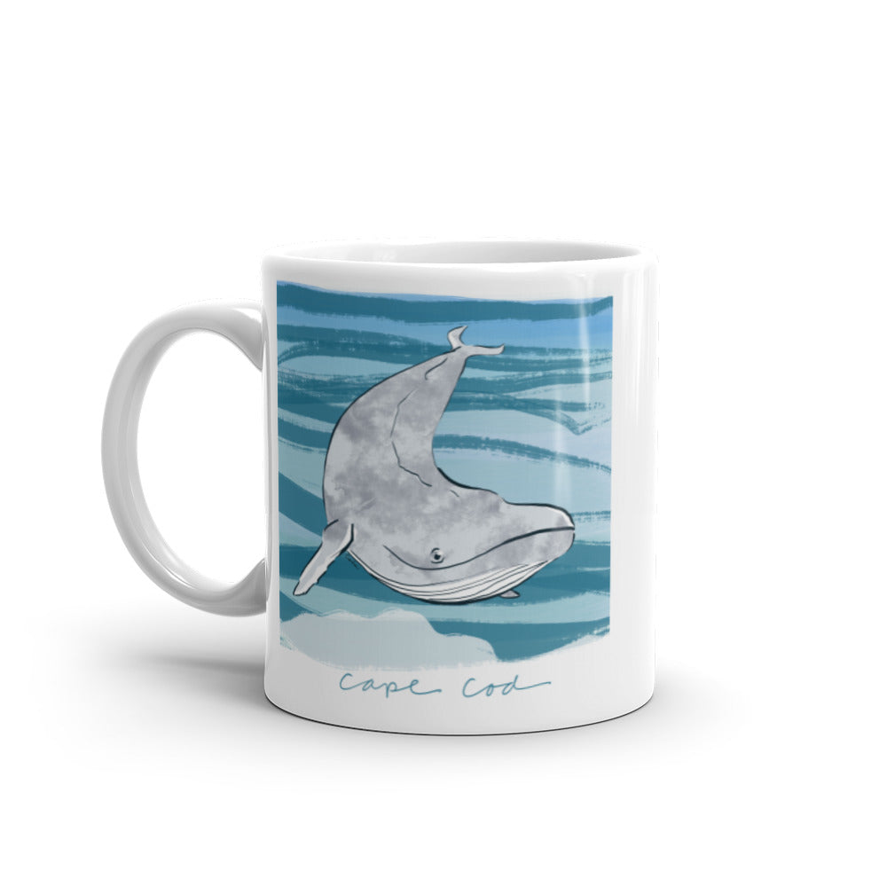 Whale Watching Cape Cod coffee mug