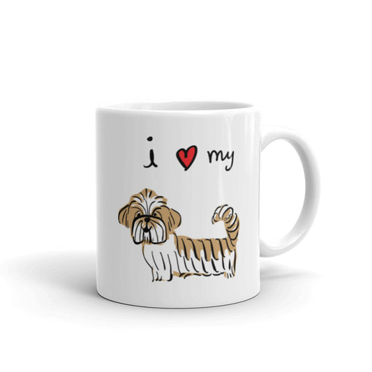 I Love my Lhasa Apso Coffee Mug