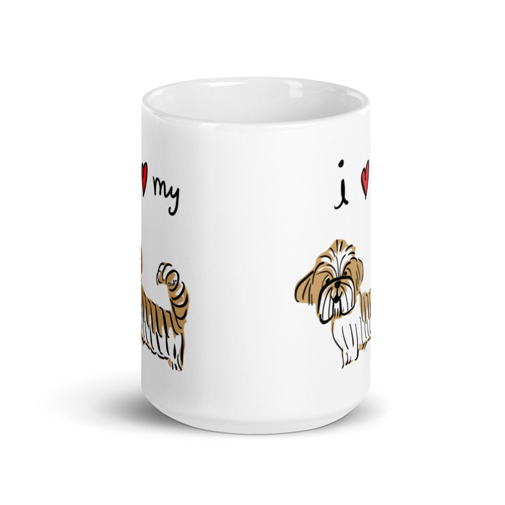 I Love my Lhasa Apso Coffee Mug