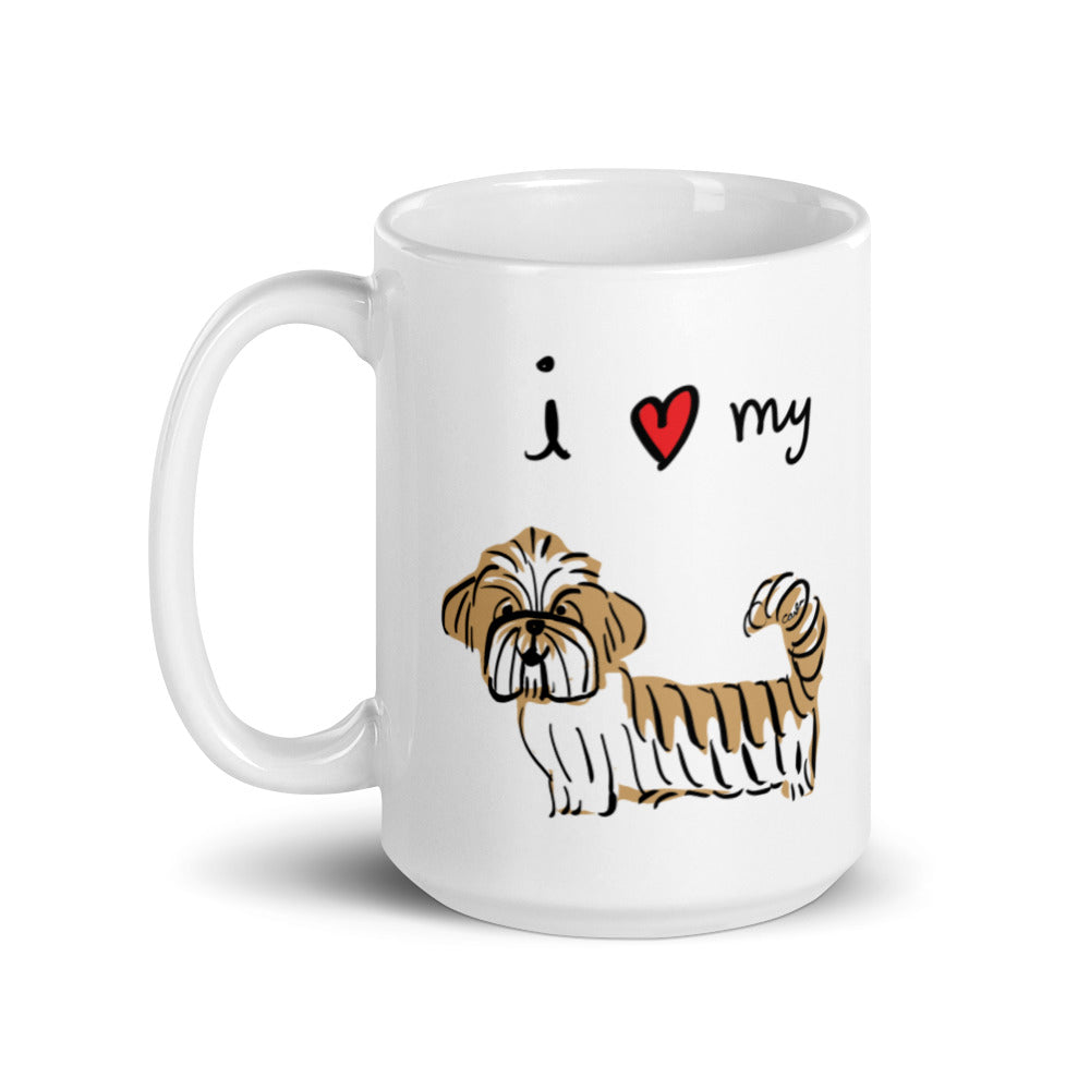 I Love my Lhasa Apso Coffee Mug